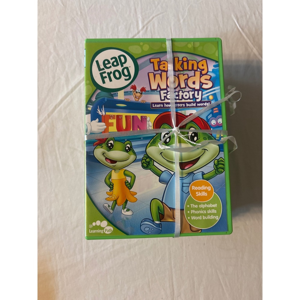 LeapFrog DVD Bundle Kids OS Green Good Educational Phonics Reading 6-Disc Set